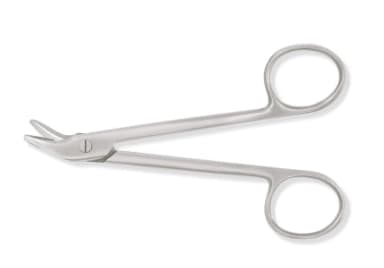 Wire Cutting Scissors Angled 12cm