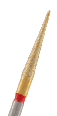 ZD-Diamant Spitze Körnung: Rot (fein, 1 Packung á 5 Stück)