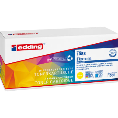 edding toner compatible with Brother TN-243Y yellow
