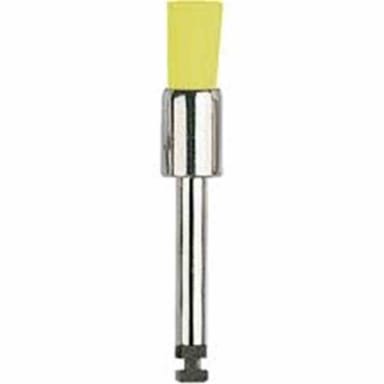 Edenta Prophylaxe Nylon Brushes Yellow Zylinder Large