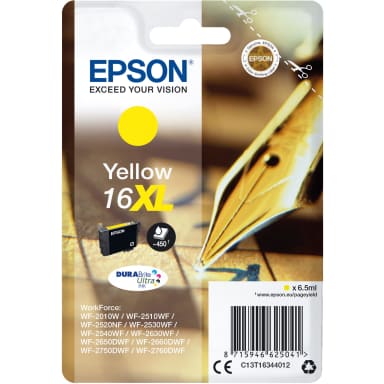 Epson ink cartridge 16XL 6.5 ml yellow