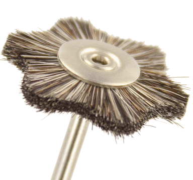 Ziegenhaarbürste (mittelhart) Stufe: Universal (1 Packung á 10 Stück)