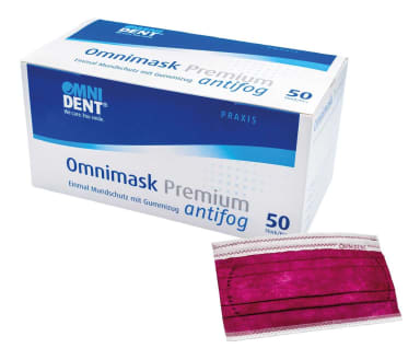 Omnident Omnimask Premium Antifog Bordeaux