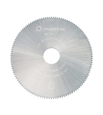 model-tray® Hardmetaal-Zaagblad 120 tanden