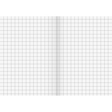 Brunnen exercise book A5 ruling Lin 7 16 sheets squared