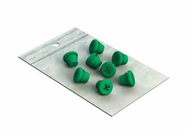 Nichrominox Silikon-Inserts For Bur Block Green