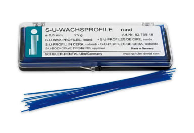 SCHULER-DENTAL Wasprofielen 0,6 mm S-U 12,5 g