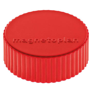 magnetoplan magnet Discofix Magnum 34 mm 10 pieces red