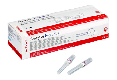 Septodont Septoject Evolution 30G 0,3x9 mm X-kort