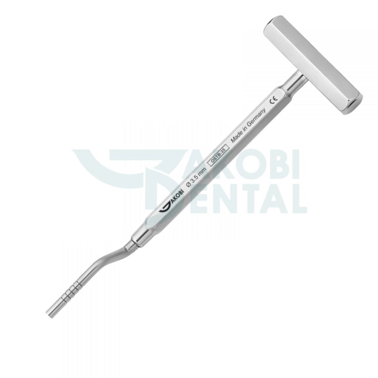 Sinus Osteotome OSTB 35, Concave, marking 8-10-12-14-16, Ø 35mm, stainless steel