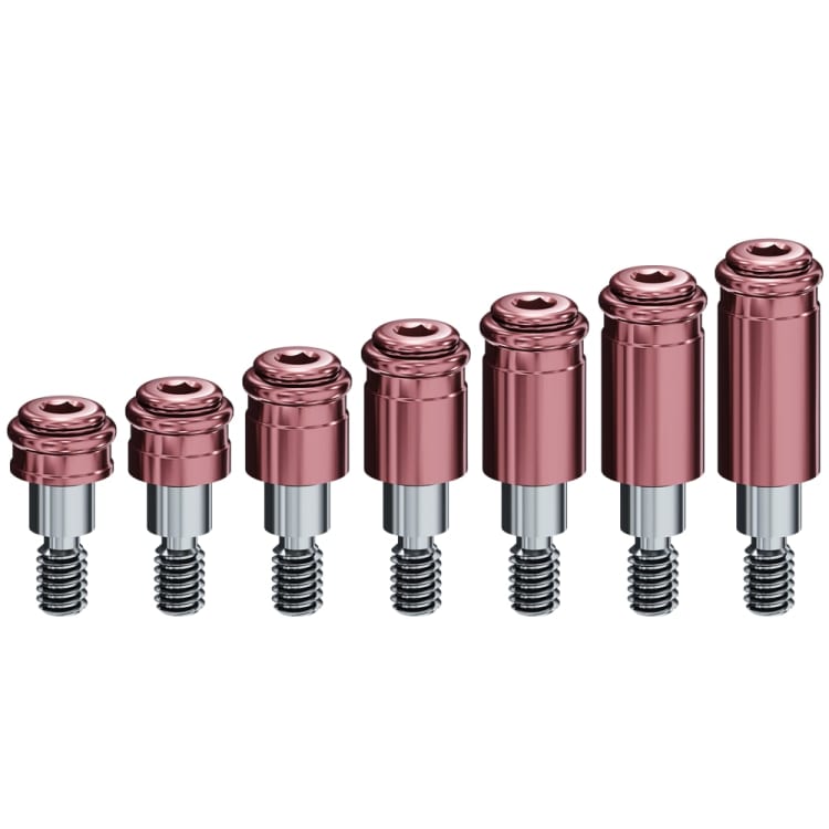 Locator R-Tx für Nobel Biocare – Replace Select - Plattform RP – Regular Platform – Ø 4,3 mm – Gelb - GH 5,0 mm