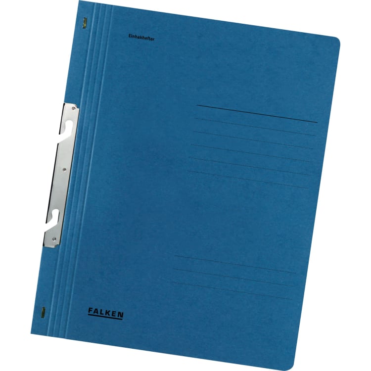 Falken hook-on file A4 cover official binding blue