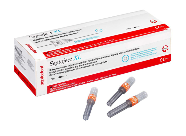 Septoject XL G27 0,4x25mm kurz 100St