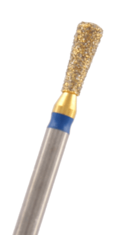 ZD-Diamant Birne lang Körnung: Blau (standard, 1 Packung á 5 Stück)