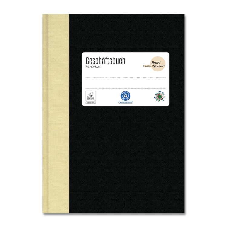 Ursus Staufen account book A6 80 g squared 96 sheets