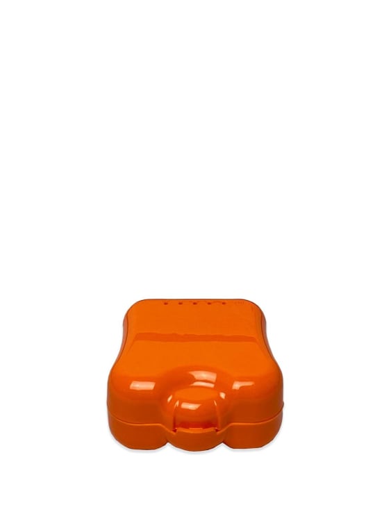 Dr. Hinz Dental Two-in-one Aufbewahrungsbox, Size I Orange