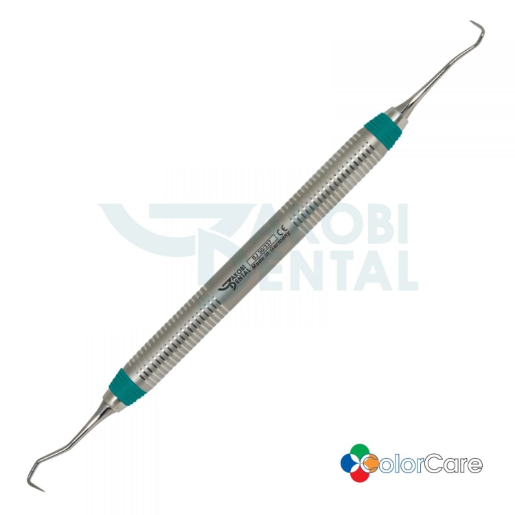 Scaler Jacquette SJ 30/33, ColorCare handle # 7, Colour: blue, stainless steel