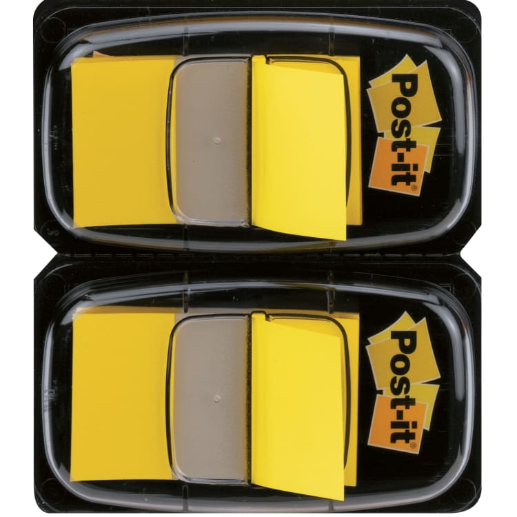 Post-it index tabs Index Standard 50 sheets yellow