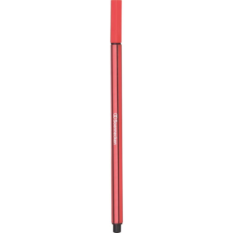 Soennecken fineliner 0.4 mm metal-clad tip red