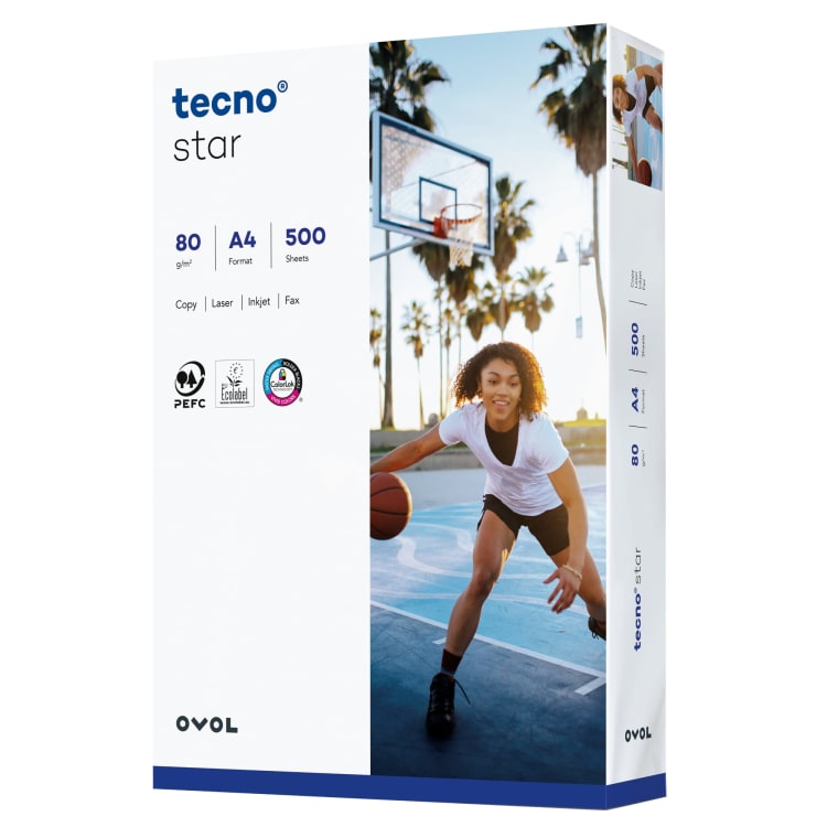 inapa tecno Kopierpapier Star DIN A4 500 Blatt