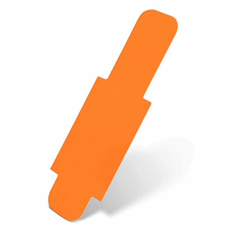 Signalaufstecker orange 100St