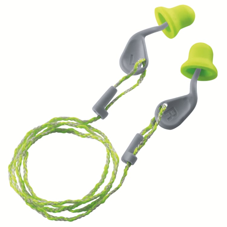 uvex ear plugs xact-fit with cord 50 pieces