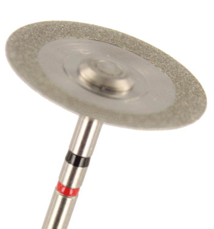 Diamantscheibe zum Trennen von Zirkon & Keramik (0.16 mm) Körnung: Rot (fein, 1 Packung á 1 Stück)