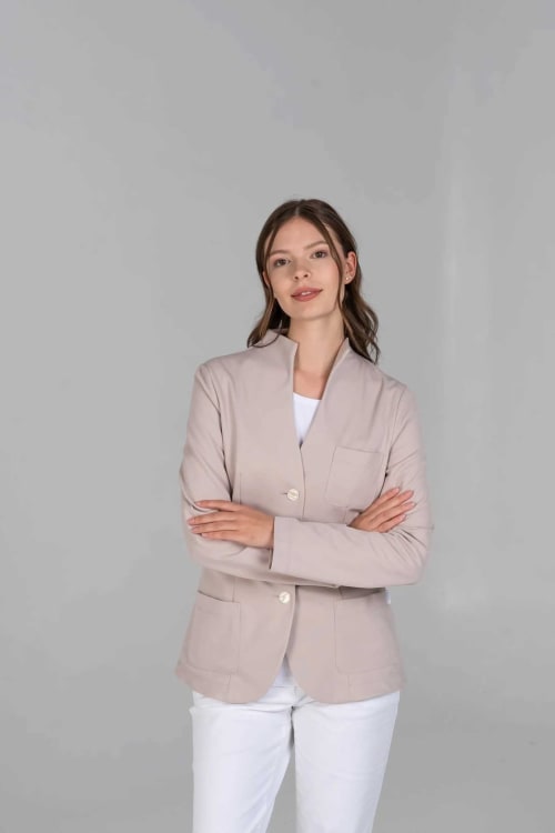 Van Laack Jersey Blazer MWW-J1 Sand XS