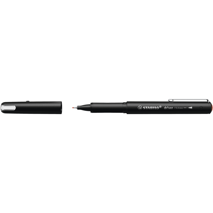 Stabilo fineliner dr!ver F red
