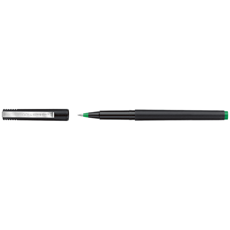 uni-ball rollerball pen UB-120 MICRO 0.2 mm capped green