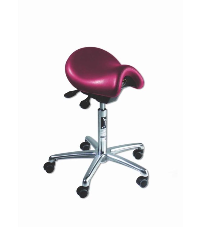 Hager & Werken Bambach® Sattelsitz Small Premium Leder Hotpink