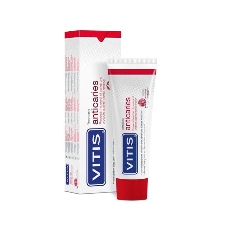 VITIS Anticaries Tandpasta – Bescherming tegen Cariës - (75 mL)