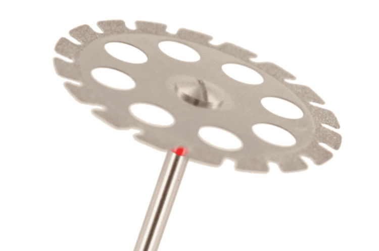 Gipstrennscheibe (0.25 mm) Körnung: Rot (fein, 1 Packung á 1 Stück)