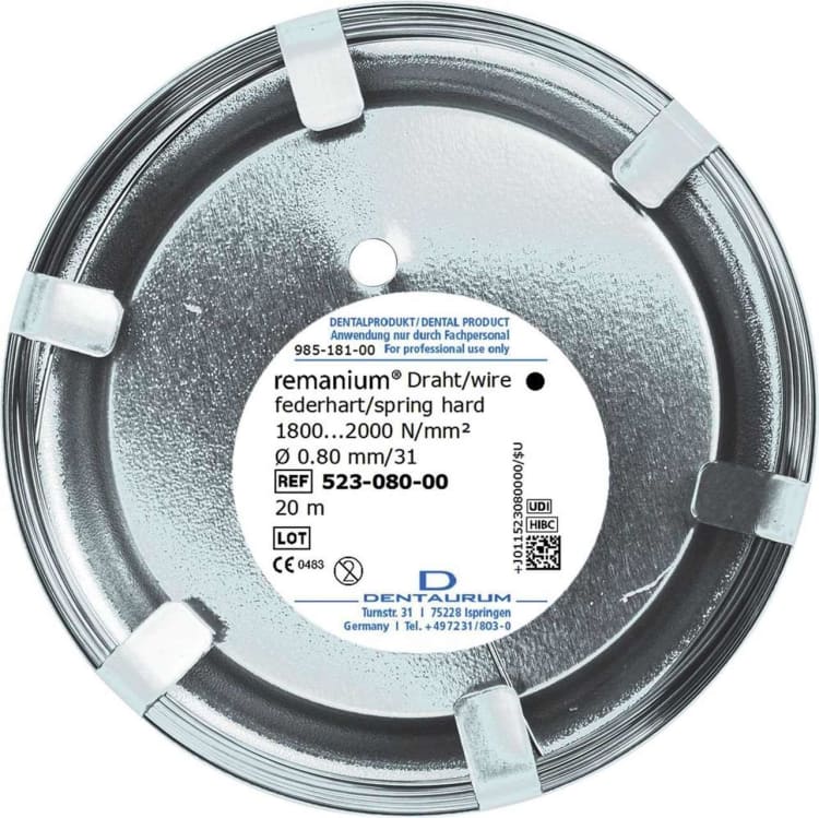 Remanium Draht fh 0,80mm 20mtr