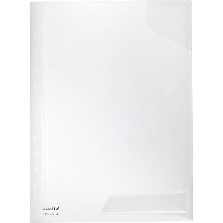 Leitz pocket CombiFile A4 PP 5 pieces crystal clear