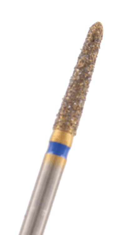 ZD-Diamant Torpedo konisch Körnung: Blau (standard, 1 Packung á 5 Stück)