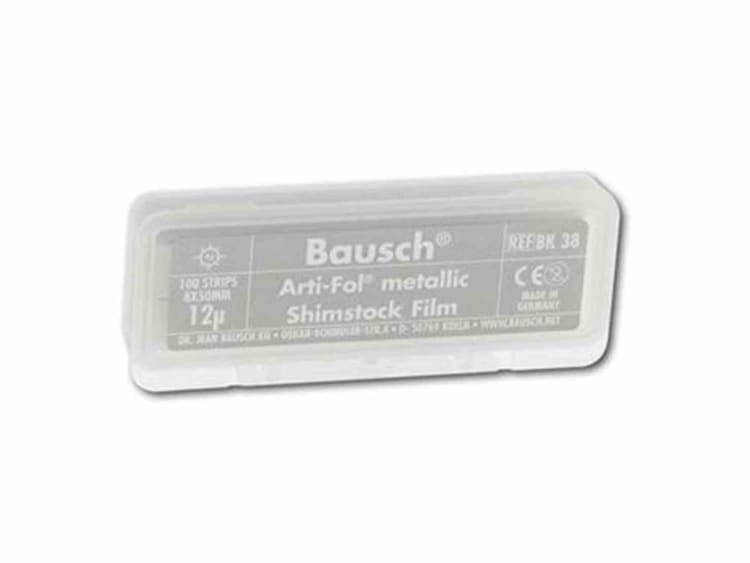 Bausch Arti-Fol® Metallic 12µ Unbeschichtet , 20m Spender - 8mm Breit