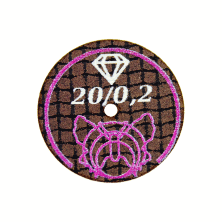 Glasfaserverstärkte Trennscheibe mit Diamantkorn (1 Packung á 5 Stück)