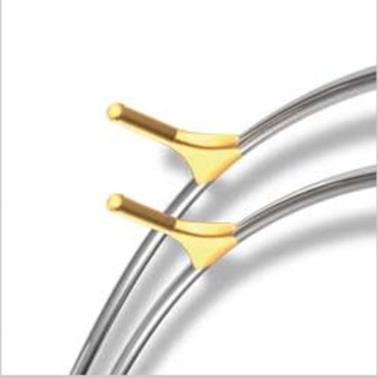 Stainless Steel Spurred Ideal Arch I Upper .016"x.022" 40mm