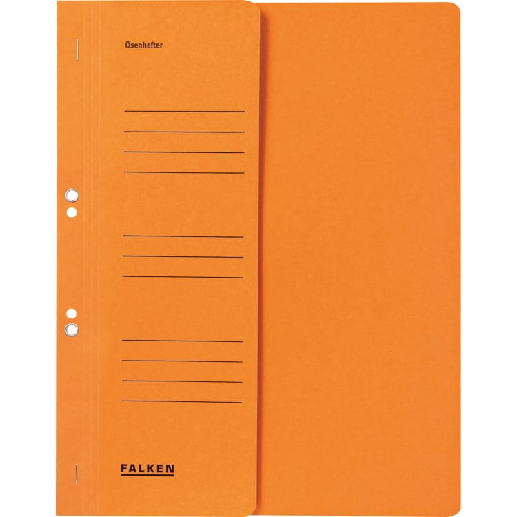 Falken eyelet file A4 250 g orange