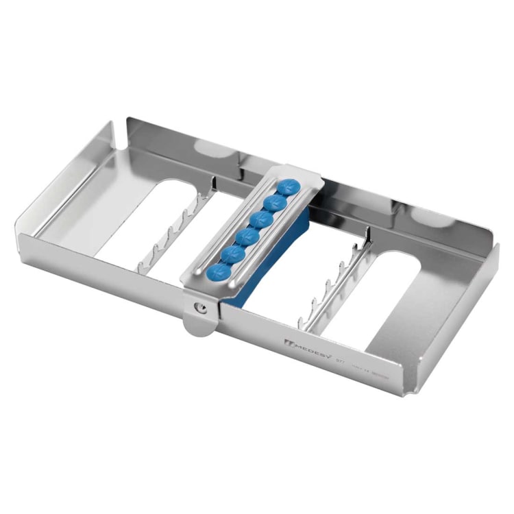 Instrument tray, small, for 5 instruments