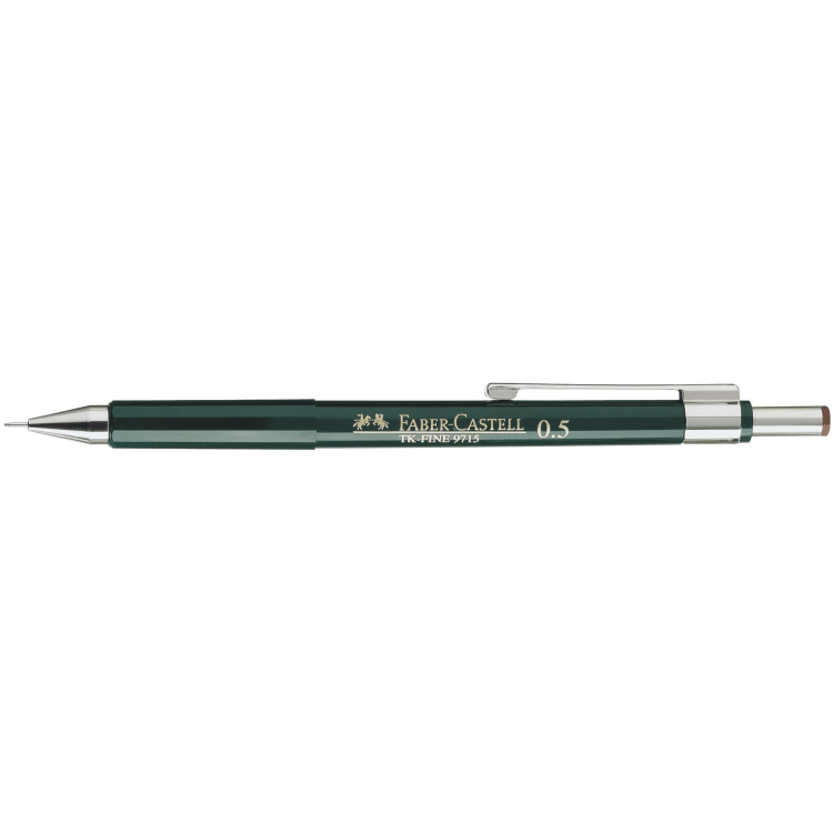 Faber-Castell mechanical pencil TK-FINE 9715 0.5 mm HB green