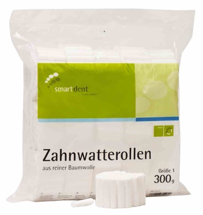 Smartdent Zahnwatterollen Gr. 1