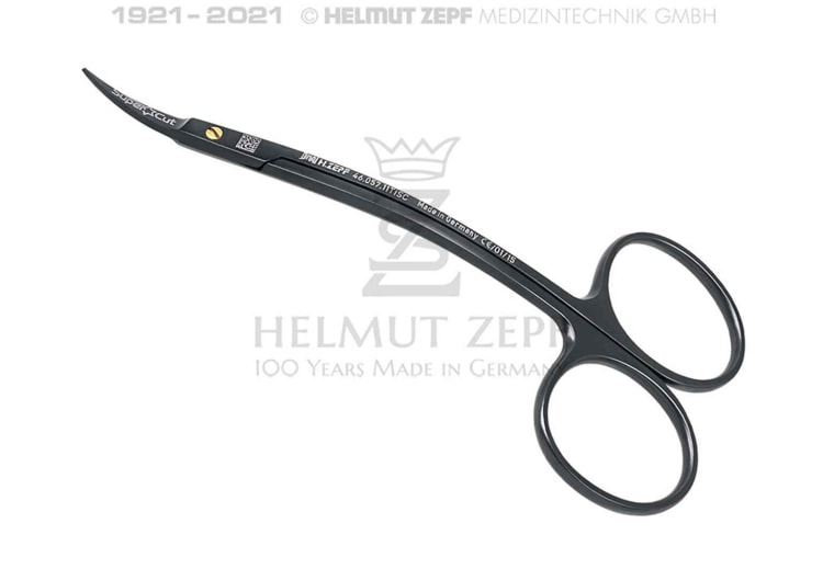 Zahnfleischschere 11,5cm T-SC 2xgeb.