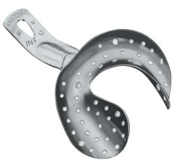 Abdrucklö. Anatomic gelocht UU-3