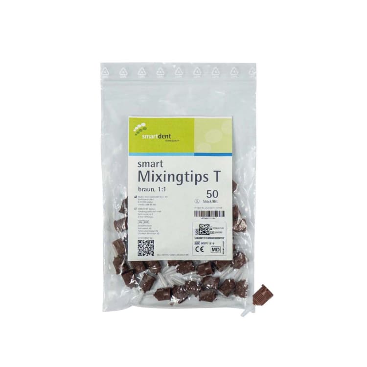Smartdent Smart Mixing Tips T Brown 1:1