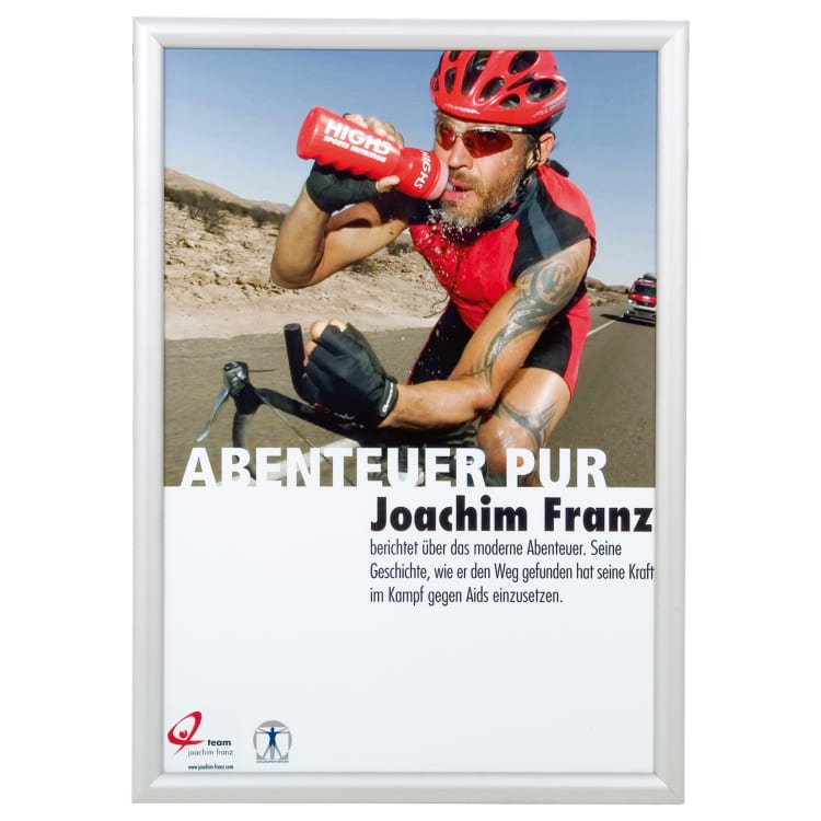 Franken snap frame Outdoor 45x62.4x1.2 cm transparent