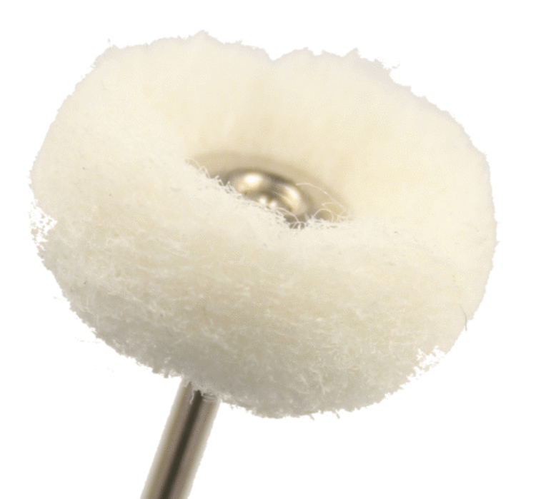 Miniaturbürste RAD ohne Schleifmittel Stufe: Hochglanz (1 Packung á 10 Stück)