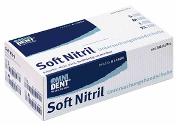 Omnident Soft Nitril Examination Gloves Gr. M