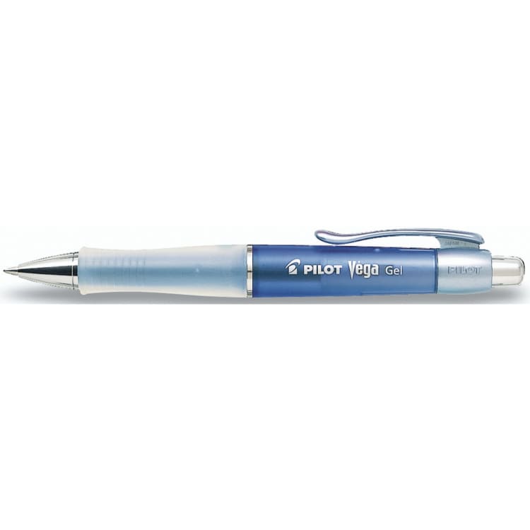 Pilot gel pen VEGA 0.4 mm retractable blue